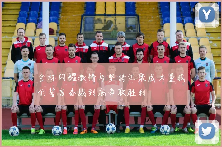 金杯闪耀激情与坚持汇聚成力量我们誓言奋战到底争取胜利